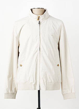 Blouson finition intérieure doublure imprimée beige FYNCH-HATTON homme