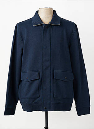 Veste casual resserrée sur le bas bleu FYNCH-HATTON homme