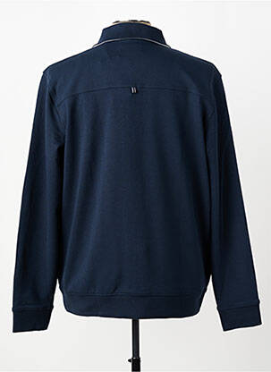 Veste casual resserrée sur le bas bleu FYNCH-HATTON homme