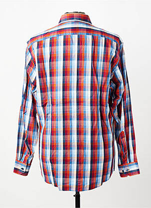 Chemise manches longues poches bleu MARVELIS homme