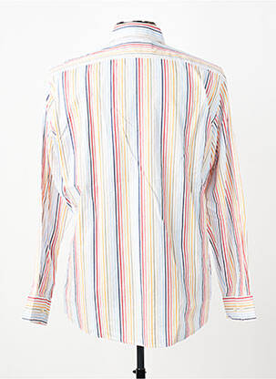 Chemise manches longues poches orange MARVELIS homme