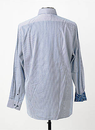 Chemise manches longues poches bleu MARVELIS homme