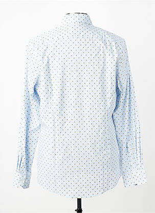Chemise manches longues coupe cintrée bleu MARVELIS homme