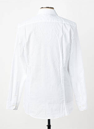Chemise manches longues coupe cintrée blanc MARVELIS homme