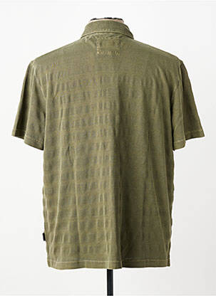 Chemise manches courtes coupe cintrée vert FYNCH-HATTON homme