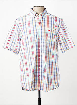 Chemise manches courtes poches rouge FYNCH-HATTON homme