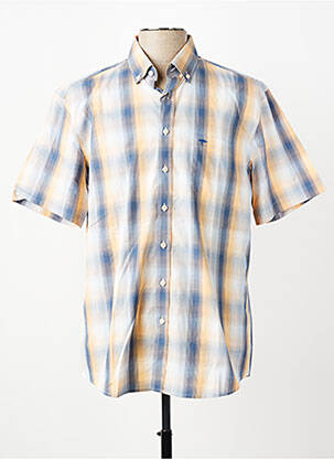 Chemise manches courtes poches orange FYNCH-HATTON homme