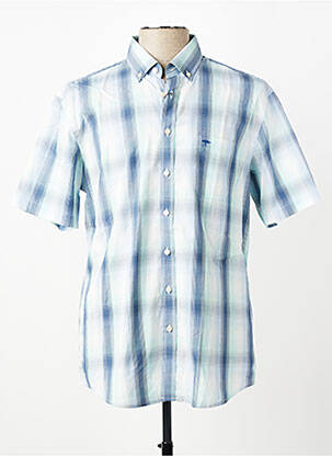 Chemise manches courtes poches vert FYNCH-HATTON homme