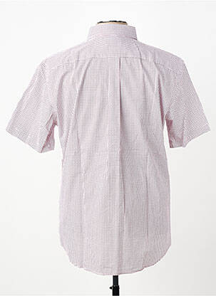 Chemise manches courtes poches rose FYNCH-HATTON homme