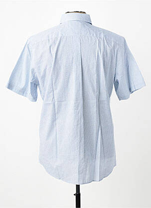 Chemise manches courtes poches bleu FYNCH-HATTON homme