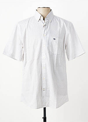 Chemise manches courtes poches jaune FYNCH-HATTON homme