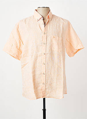 Chemise manches courtes poches orange FYNCH-HATTON homme