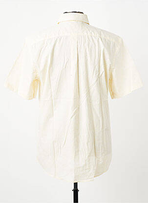 Chemise manches courtes poches jaune FYNCH-HATTON homme