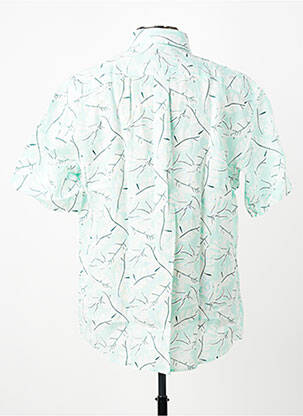 Chemise manches courtes poches vert FYNCH-HATTON homme