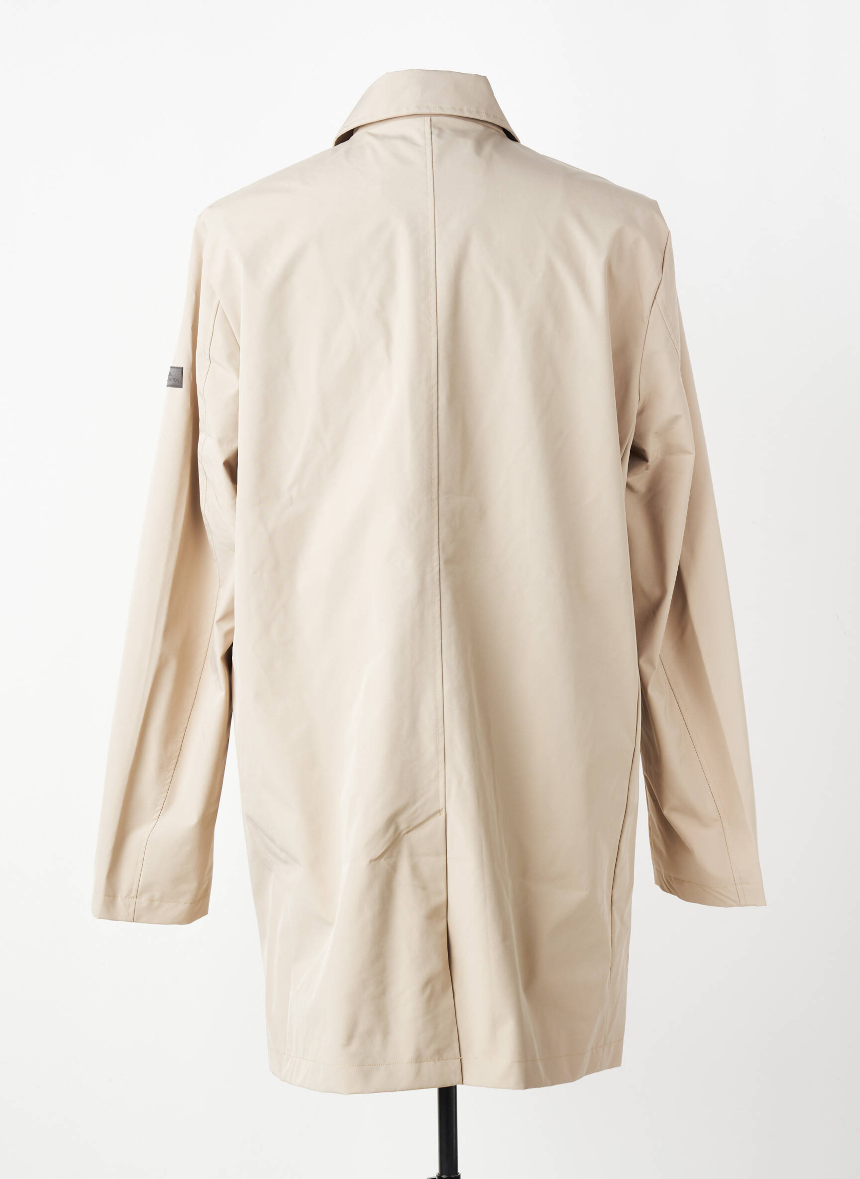 Trench coupe droite sans capuche beige FYNCH-HATTON homme