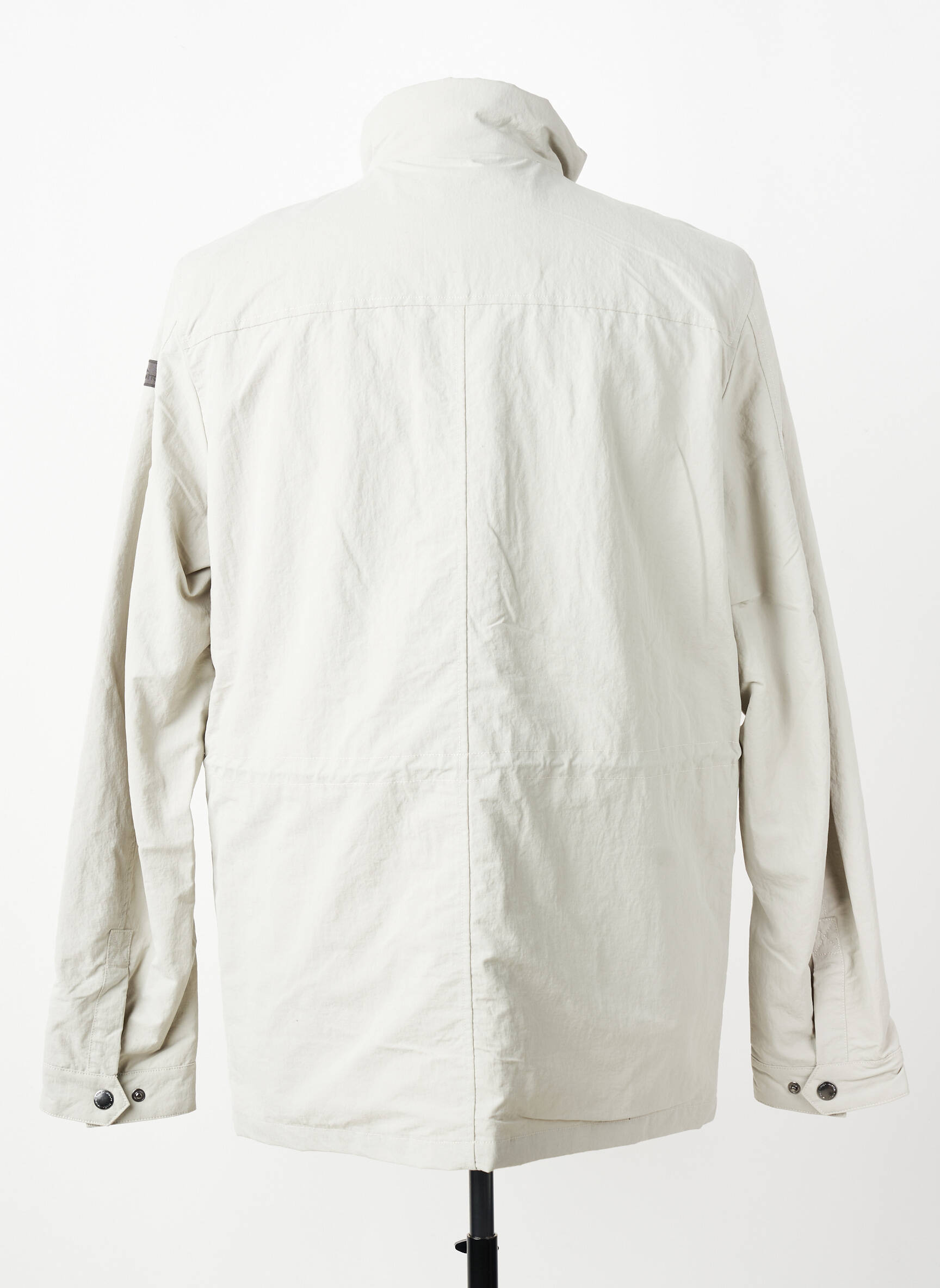 Parka finition intérieure doublure satiné sans capuche gris FYNCH-HATTON homme
