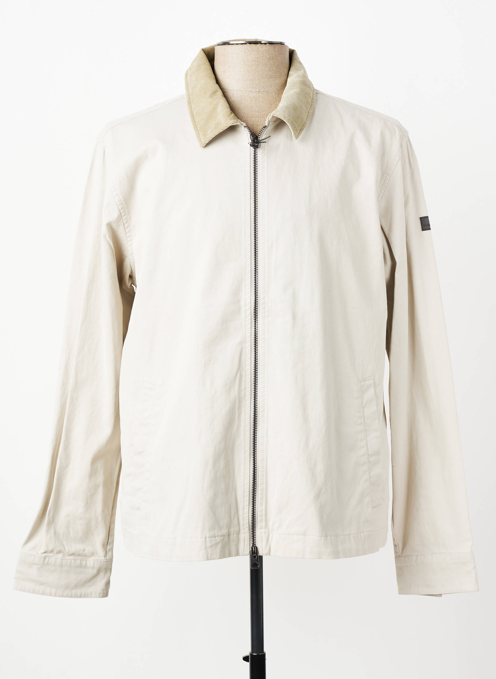 Veste casual coupe droite beige FYNCH-HATTON homme