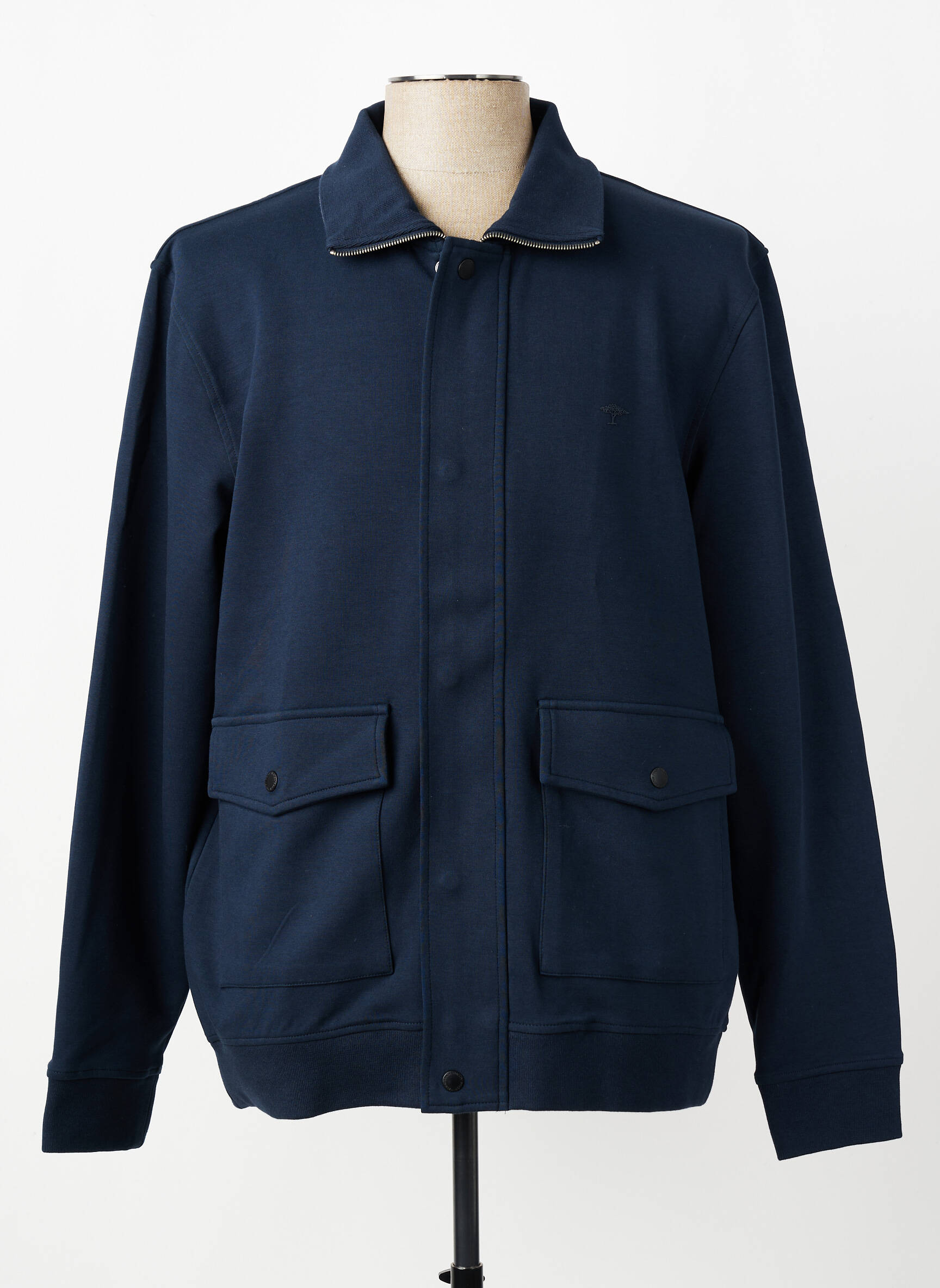 Veste casual resserrée sur le bas bleu FYNCH-HATTON homme