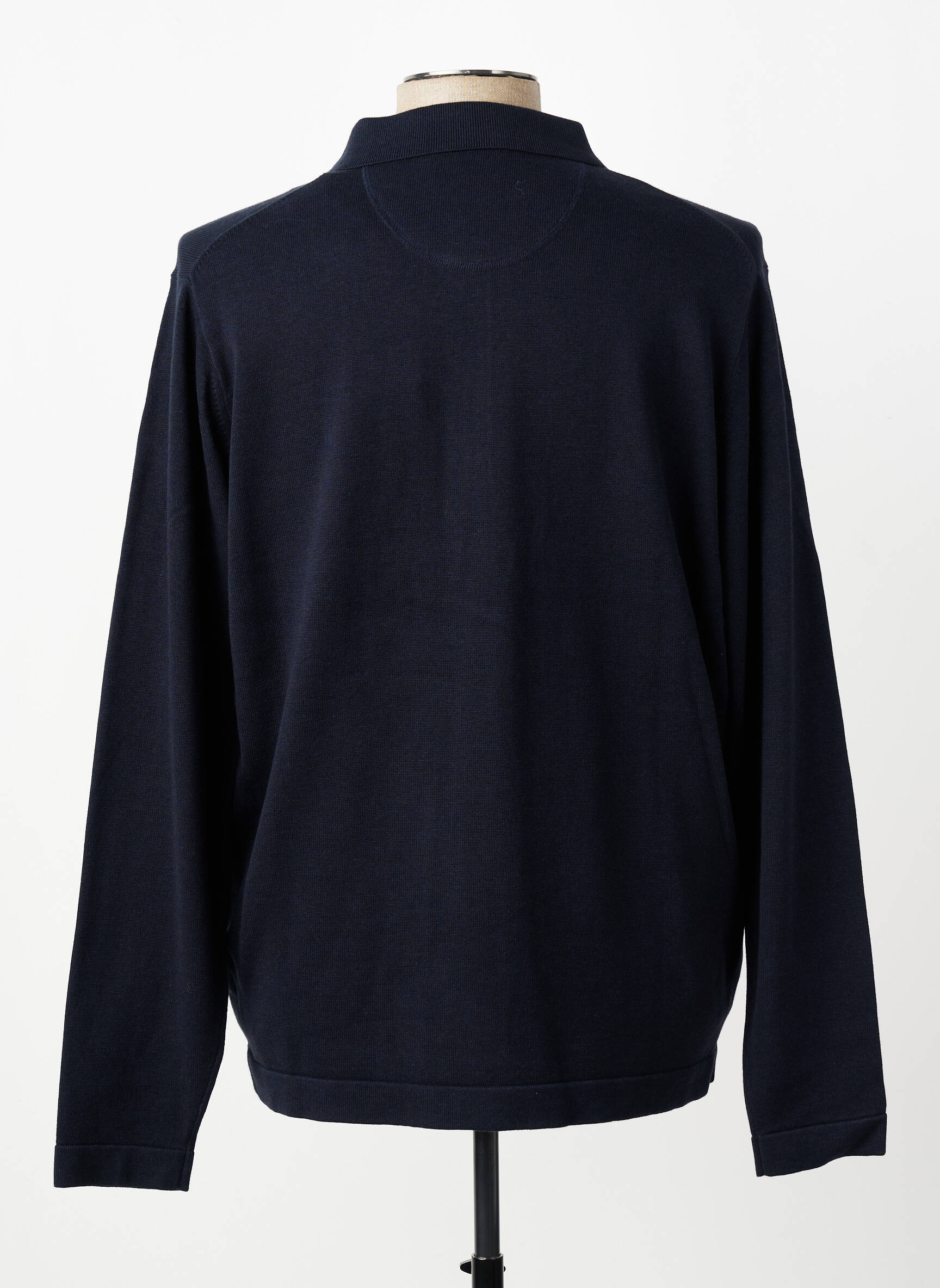 Gilet manches longues fermeture boutonnée sur le devant bleu FYNCH-HATTON homme