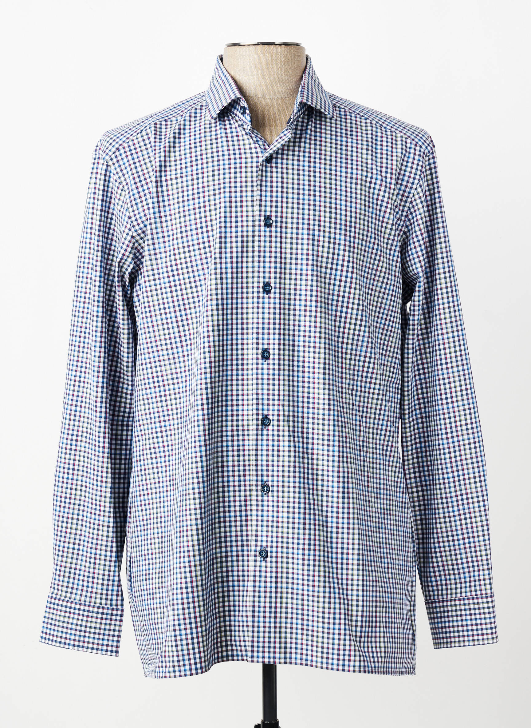 Chemise manches longues coupe cintrée bleu MARVELIS homme