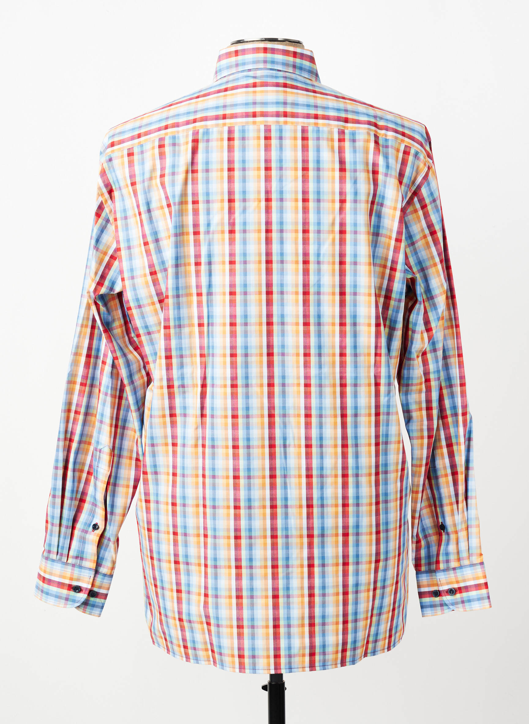 Chemise manches longues poches orange MARVELIS homme