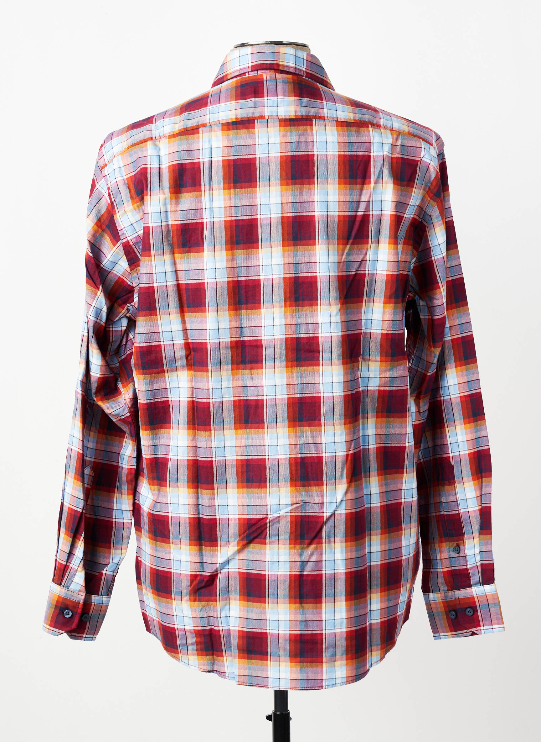 Chemise manches longues poches rouge MARVELIS homme