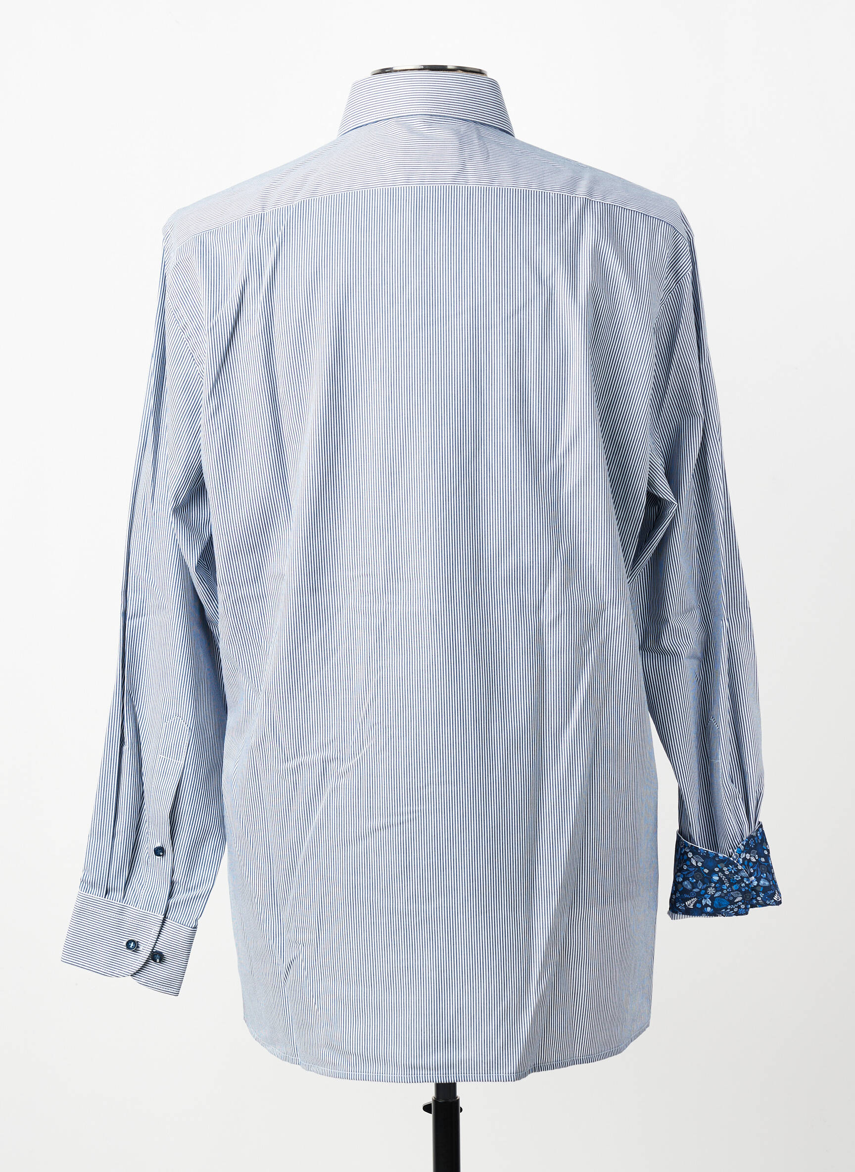 Chemise manches longues poches bleu MARVELIS homme