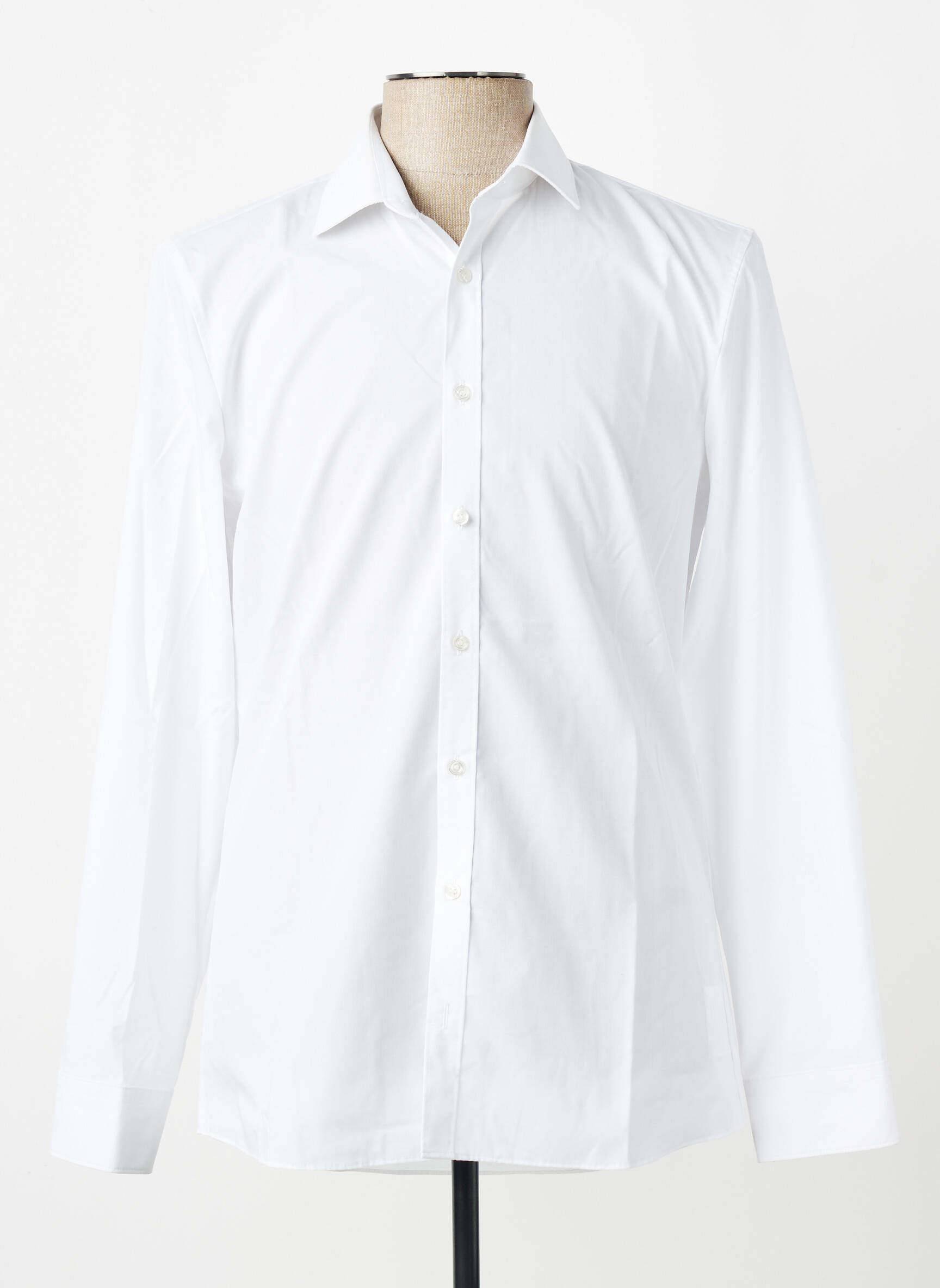Chemise manches longues coupe cintrée blanc MARVELIS homme