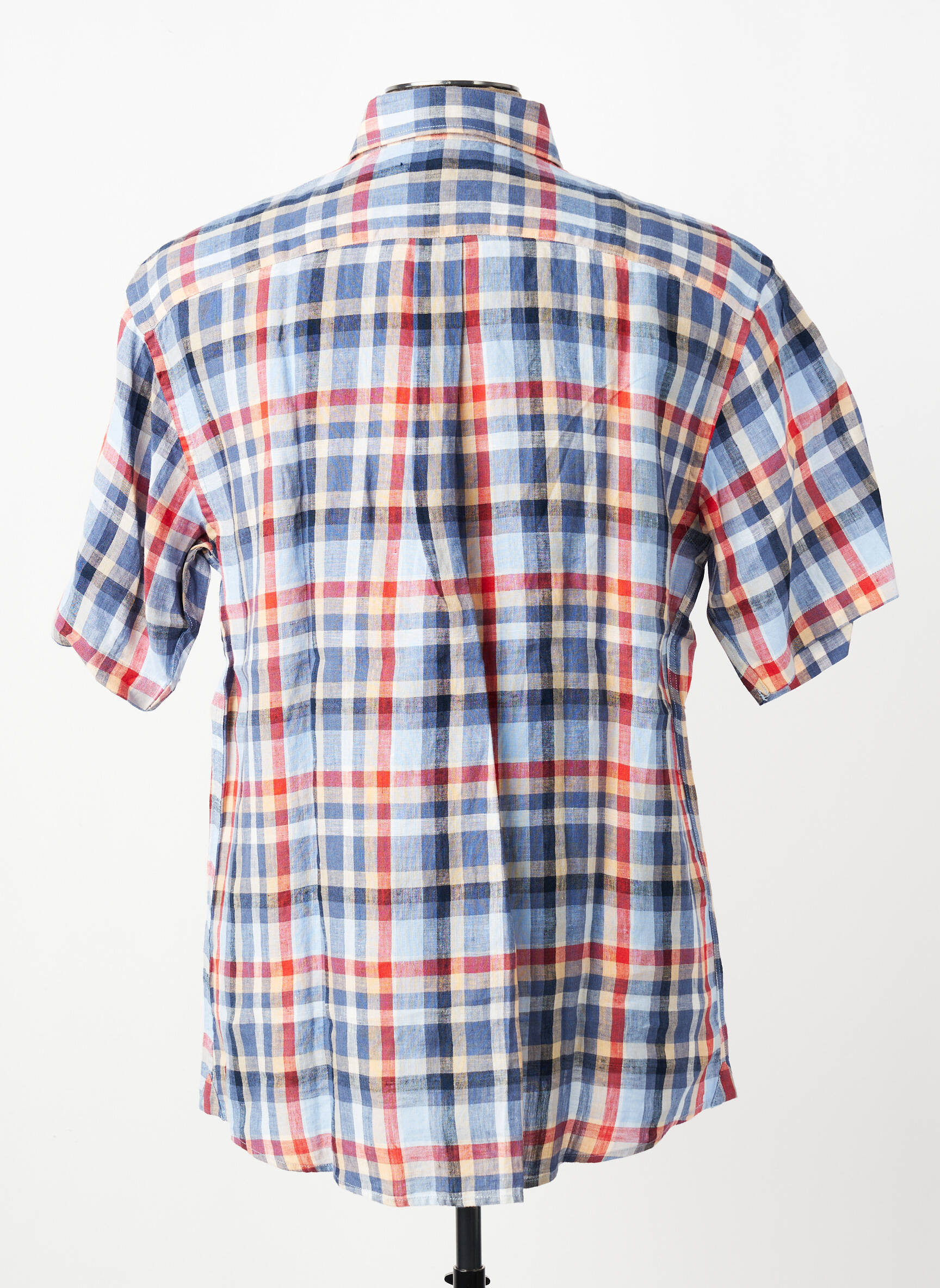 Chemise manches courtes poches bleu FYNCH-HATTON homme