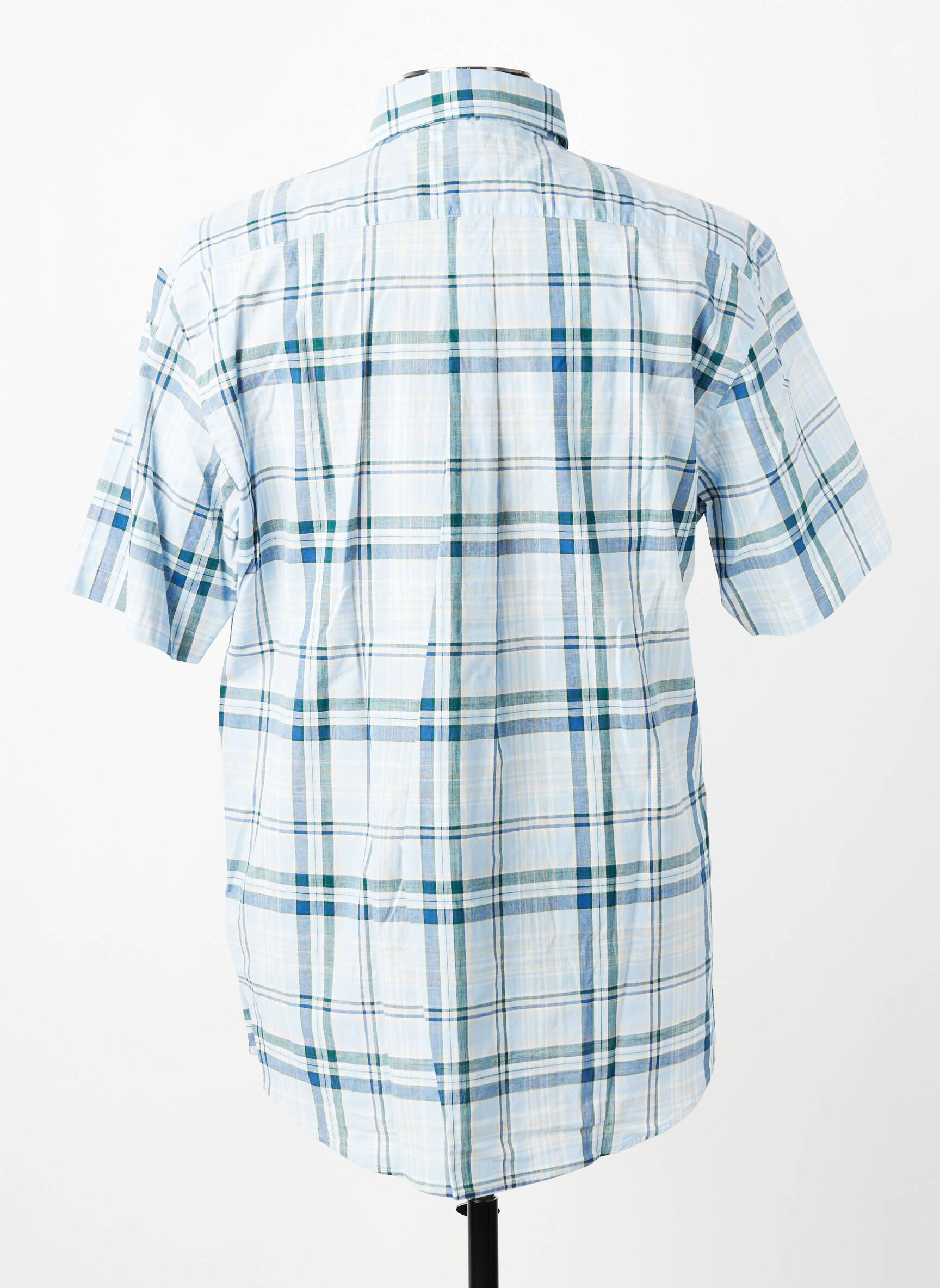 Chemise manches courtes poches bleu FYNCH-HATTON homme