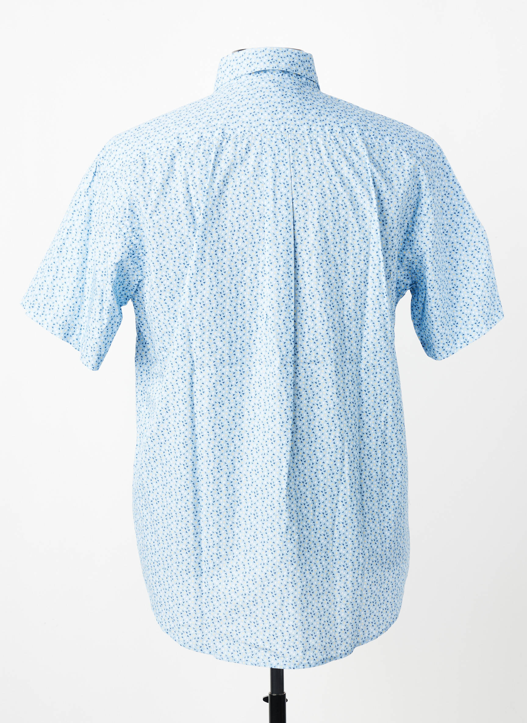 Chemise manches courtes poches bleu FYNCH-HATTON homme