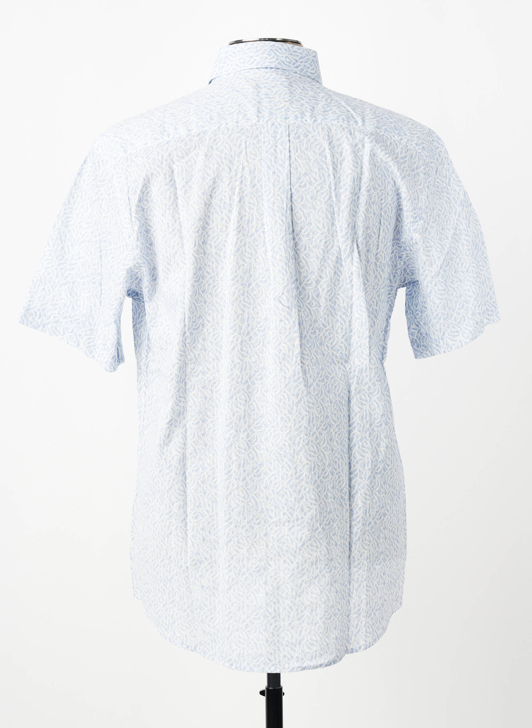 Chemise manches courtes poches bleu FYNCH-HATTON homme