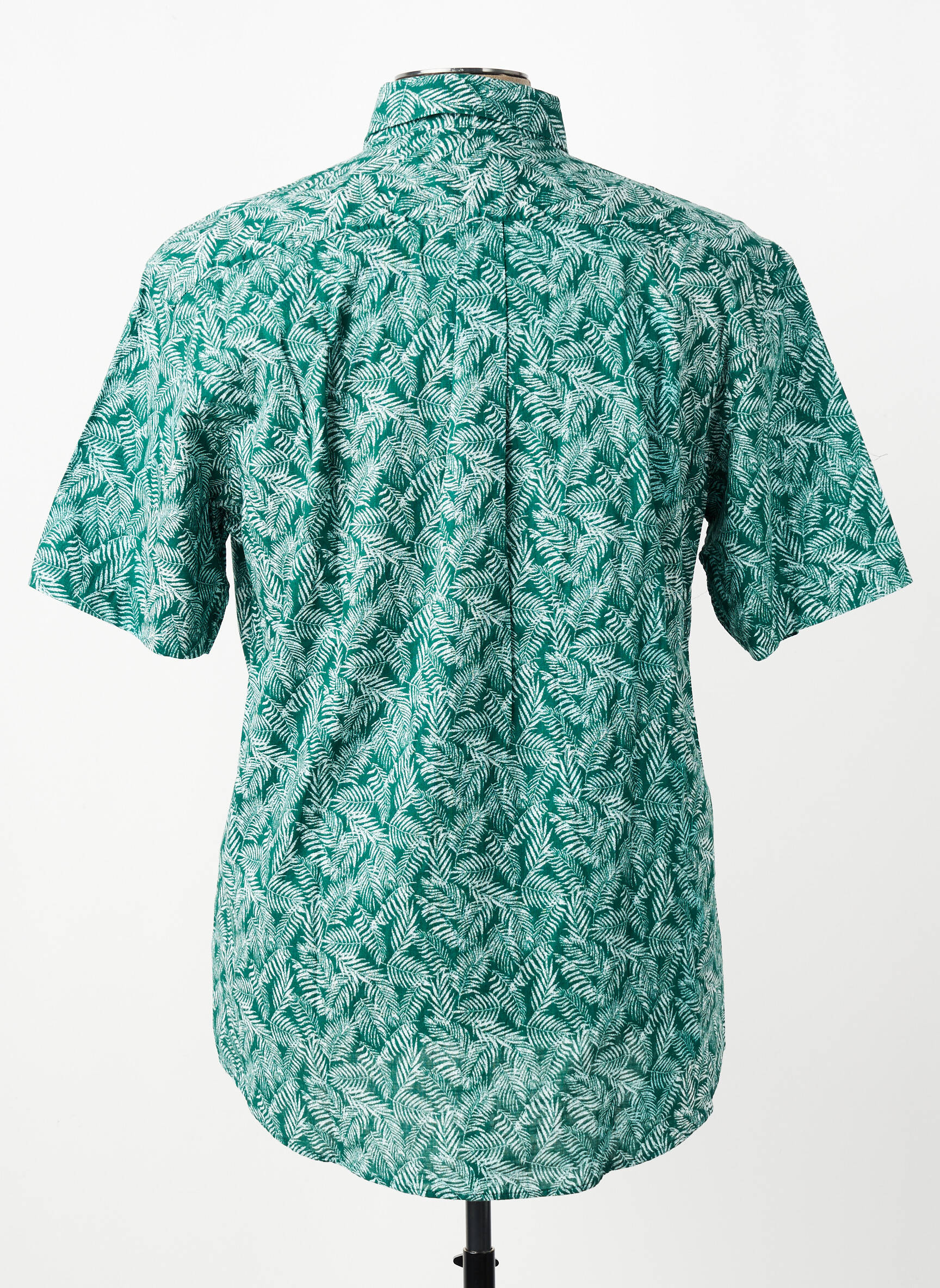 Chemise manches courtes imprimé tie and dye vert FYNCH-HATTON homme