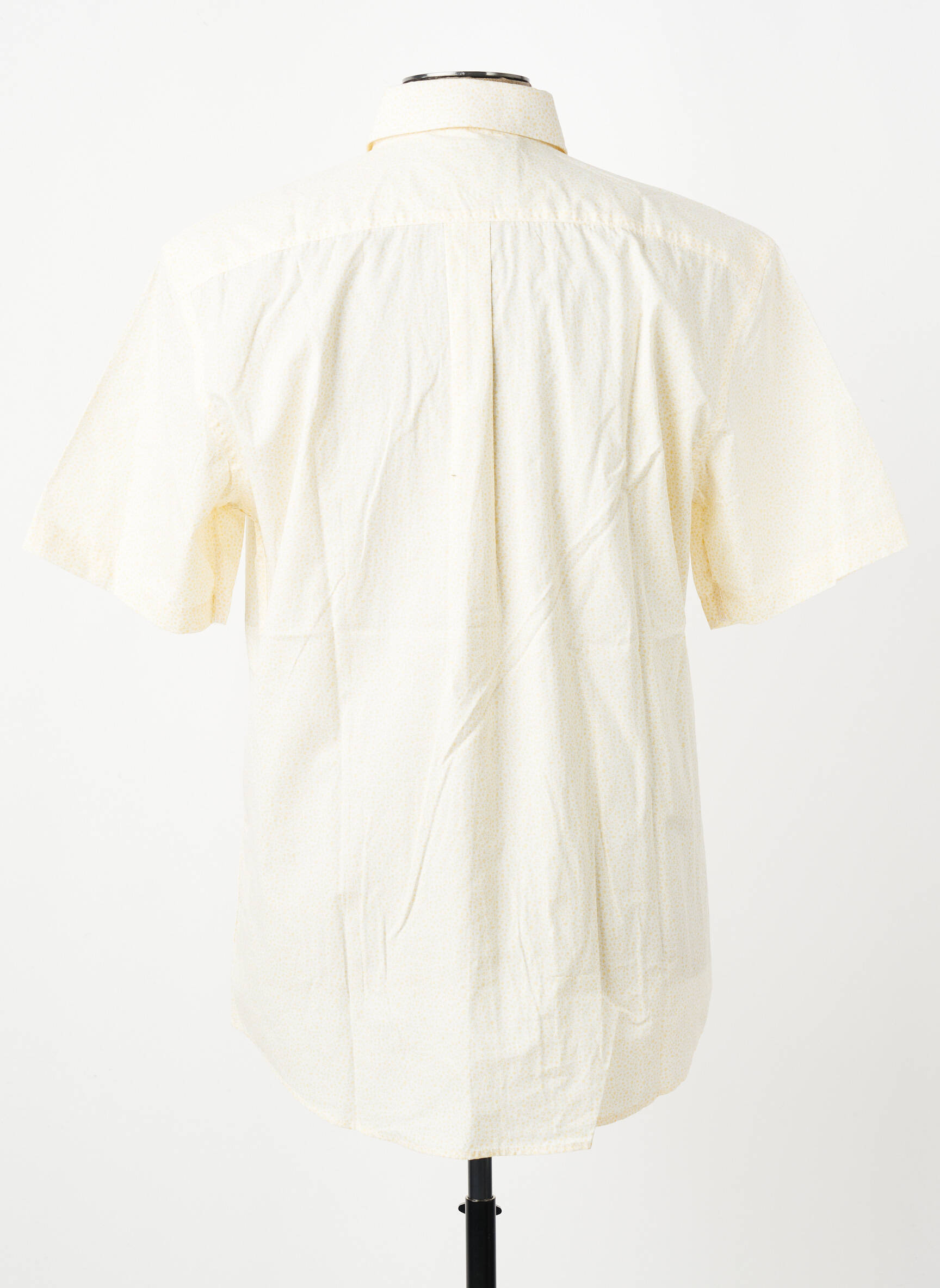 Chemise manches courtes poches jaune FYNCH-HATTON homme