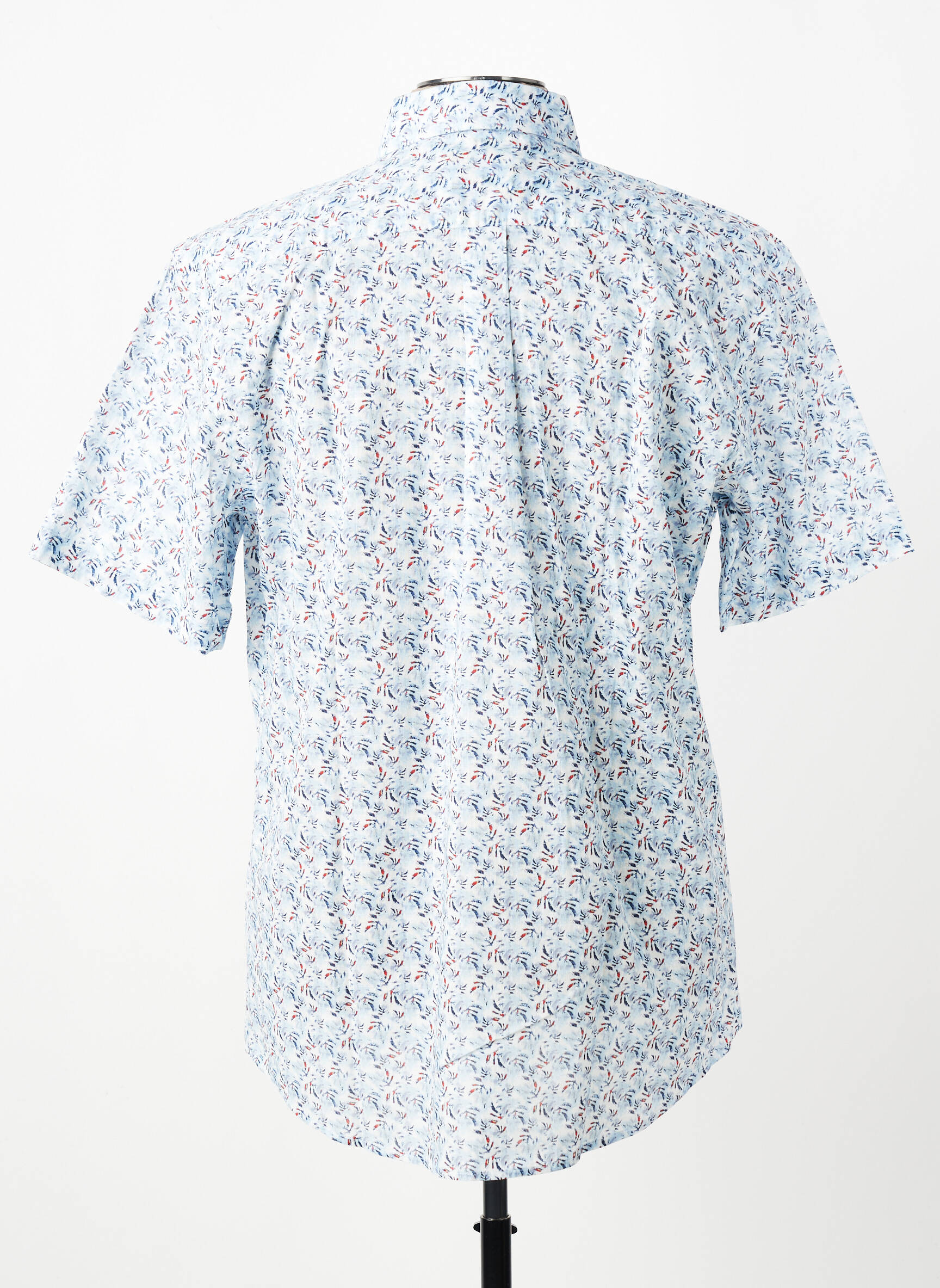 Chemise manches courtes poches bleu FYNCH-HATTON homme