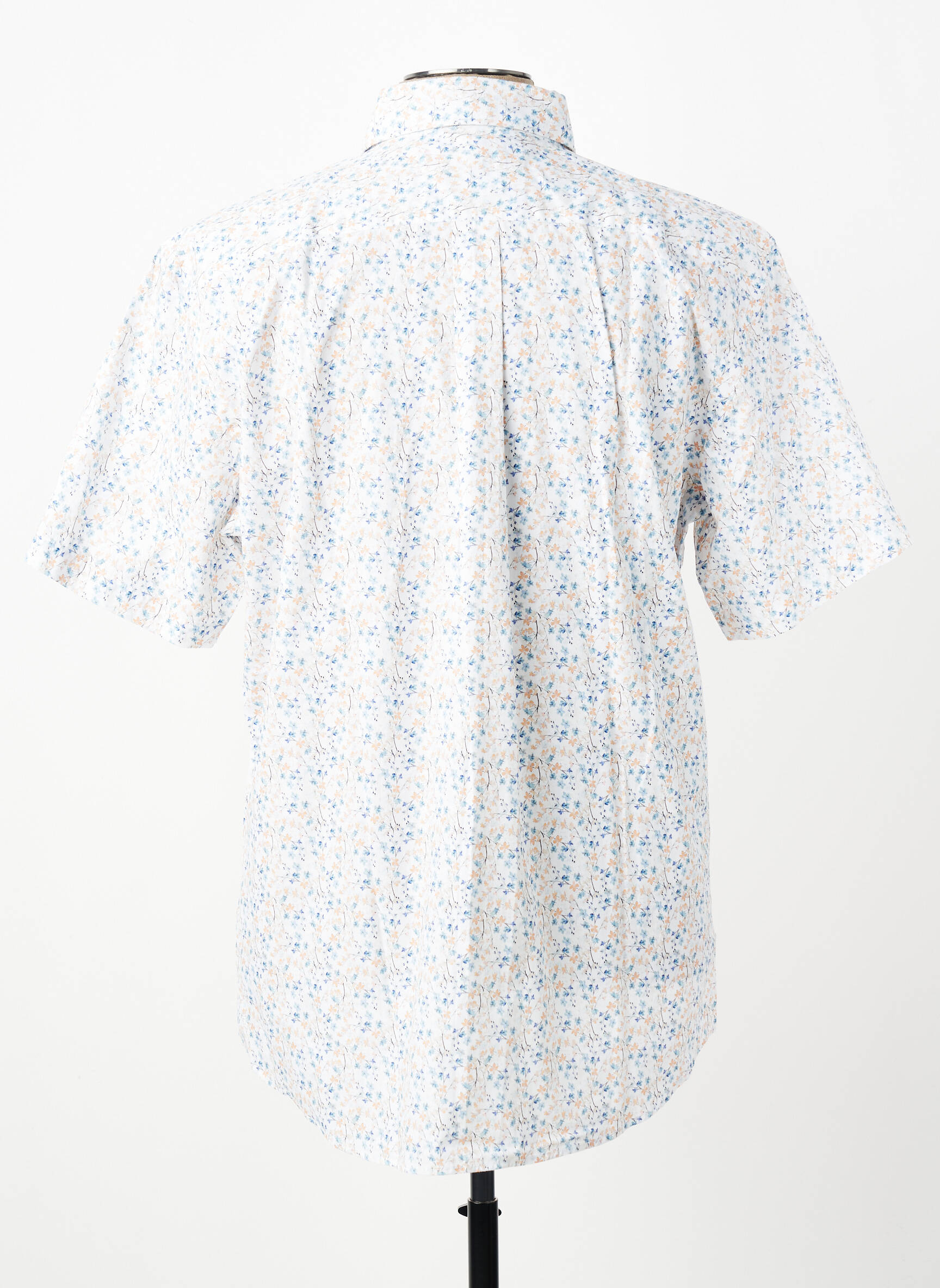 Chemise manches courtes poches bleu FYNCH-HATTON homme