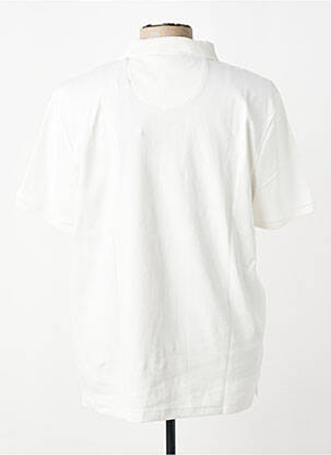 T-shirt broderie manches courtes blanc FYNCH-HATTON homme