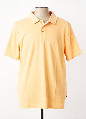 Polo tissage jersey manches courtes orange FYNCH-HATTON homme