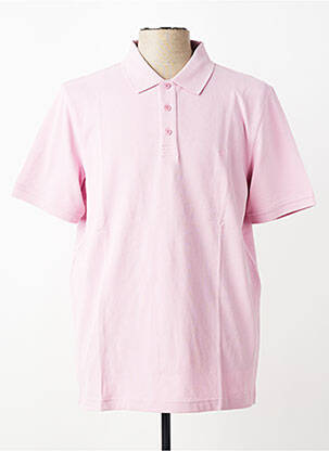 Polo coupe droite manches courtes rose FYNCH-HATTON homme