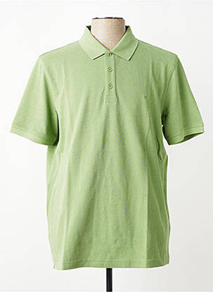 Polo coupe droite manches courtes vert FYNCH-HATTON homme