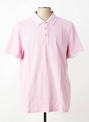 Polo coupe droite manches courtes rose FYNCH-HATTON homme