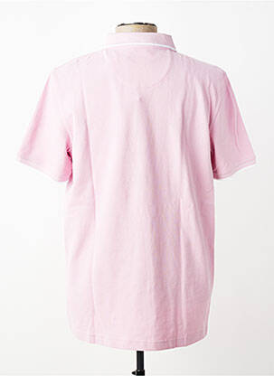 Polo coupe droite manches courtes rose FYNCH-HATTON homme