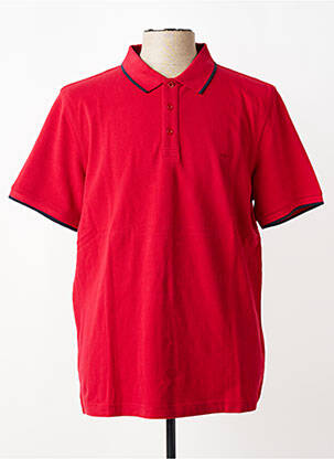 Polo coupe droite manches courtes rouge FYNCH-HATTON homme