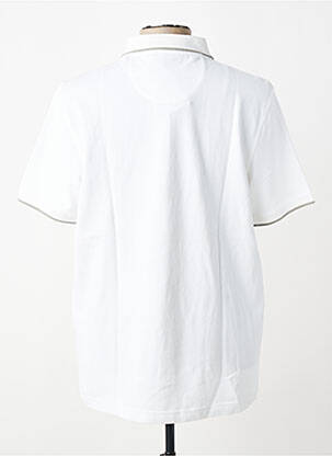 Polo coupe droite manches courtes blanc FYNCH-HATTON homme