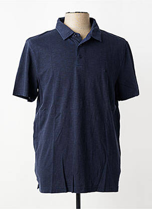 Polo tissage jersey manches courtes bleu FYNCH-HATTON homme