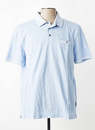 Polo coupe droite manches courtes bleu FYNCH-HATTON homme