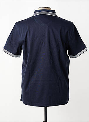 Polo tissage jersey manches courtes bleu FYNCH-HATTON homme