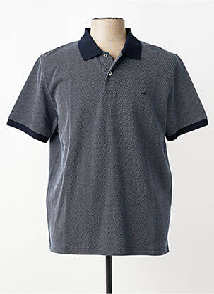Polo coupe droite manches courtes bleu FYNCH-HATTON homme
