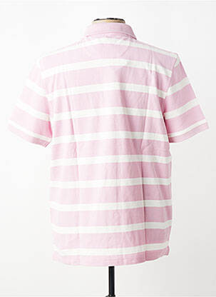 Polo coupe droite manches courtes rose FYNCH-HATTON homme