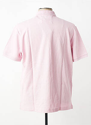 Polo coupe droite manches courtes rose FYNCH-HATTON homme